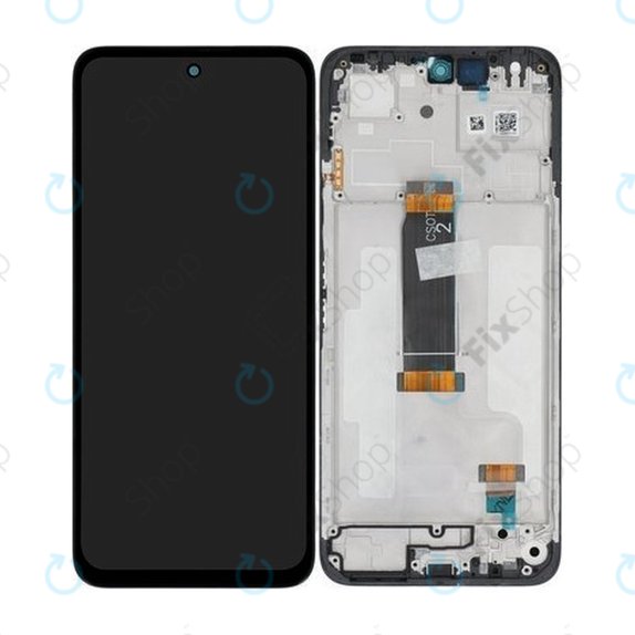 Xiaomi Redmi 13 4G, Redmi 13 5G, Poco M6 4G - LCD zaslon + steklo na dotik + okvir - 560001N19A00 Genuine Service Pack