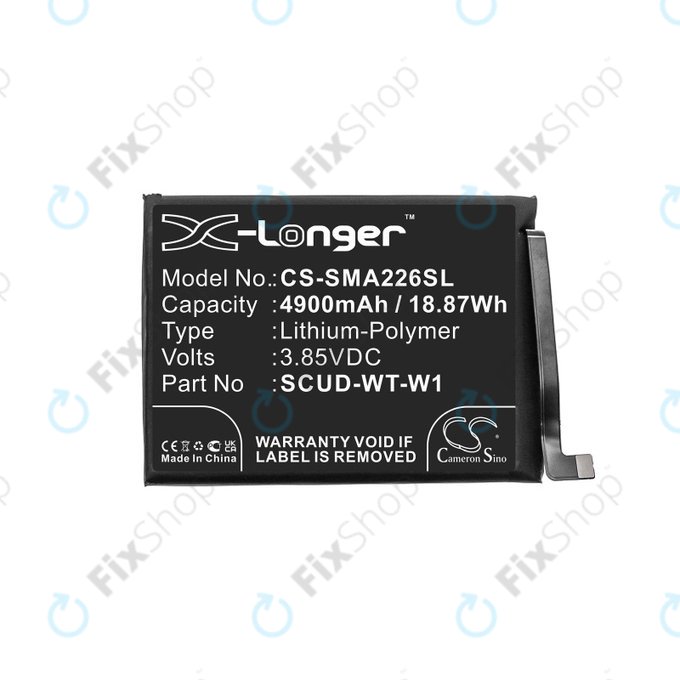Baterija za Samsung A22 5G A226B, 4900mAh, Li-Pol, 3.85 V, SCUD-WT-W1, HQ