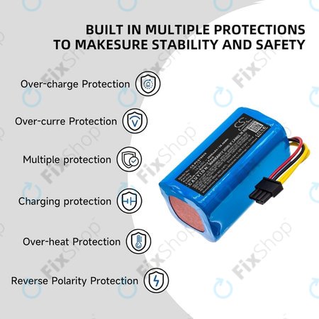 Proscenic Cocoa Smart 780T, 790T, Summer P1s, P2s - Baterija VR1717 Li-Ion 14.8V 2600mAh HQ