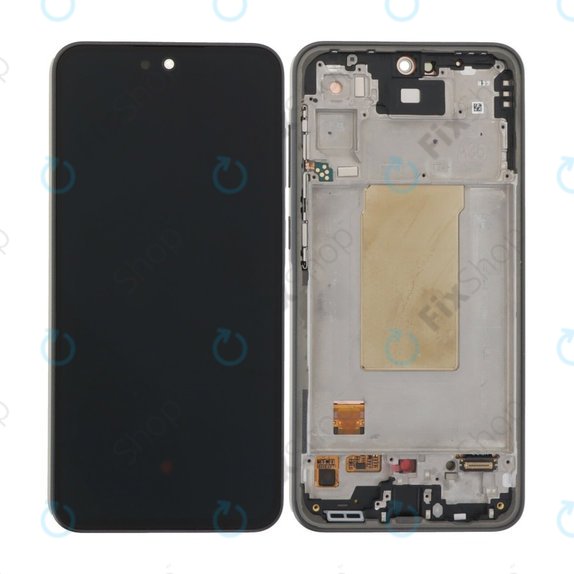Samsung Galaxy A36 A366E - LCD zaslon + steklo na dotik + okvir (Awesome Black) TFT