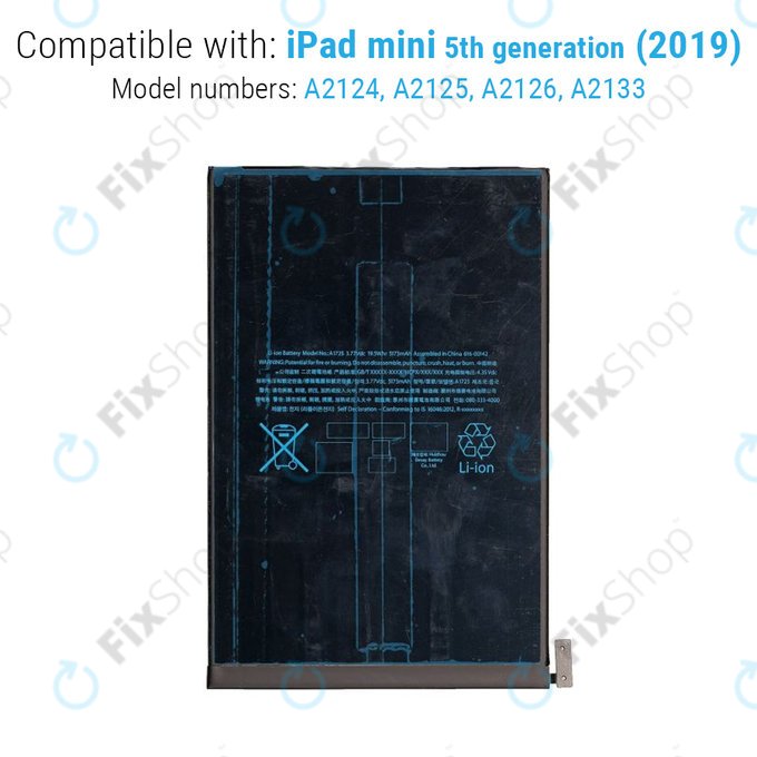 Apple iPad Mini 5 - Baterija 5124mAh