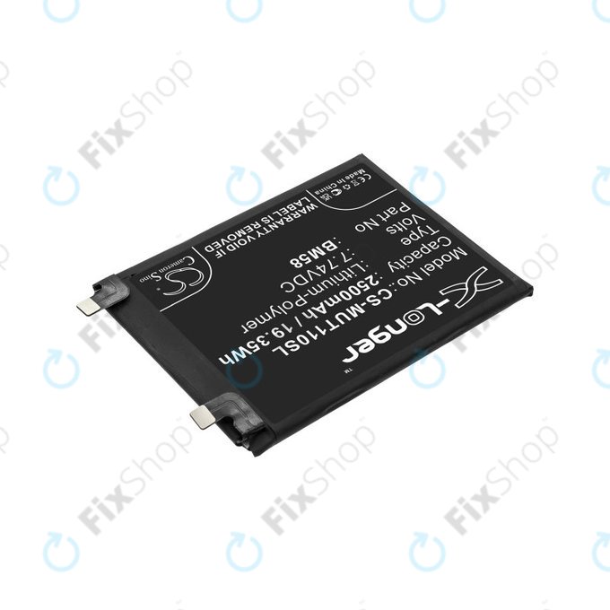Baterija za Xiaomi 11T Pro, 2500mAh, Li-Pol, 7.74 V, BM58, HQ