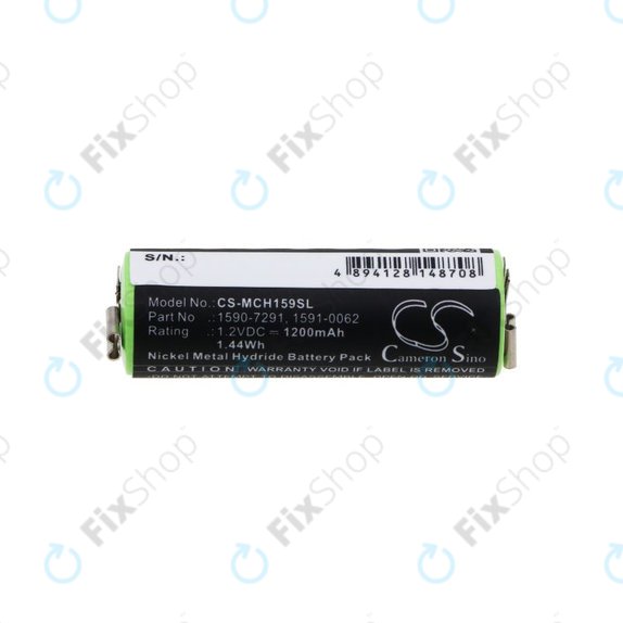 Baterija za Moser Chromini 1591, Ermila Bella 1590, 1200mAh, Ni-MH, 1.2V, 1590-7291, HQ