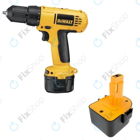 Baterija za Dewalt DCD940B2, DCD910KX, 1500mAh, Ni-MH, 12V, DC9071, DE9074, HQ