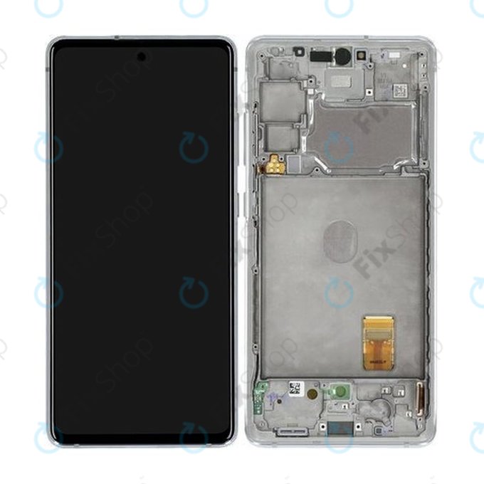 Samsung Galaxy S20 FE 5G G781B - LCD zaslon + steklo na dotik + okvir (Cloud White) - GH82-24214B, GH82-24215B, GH82-24215B, GH82-31320B Genuine Service Pack