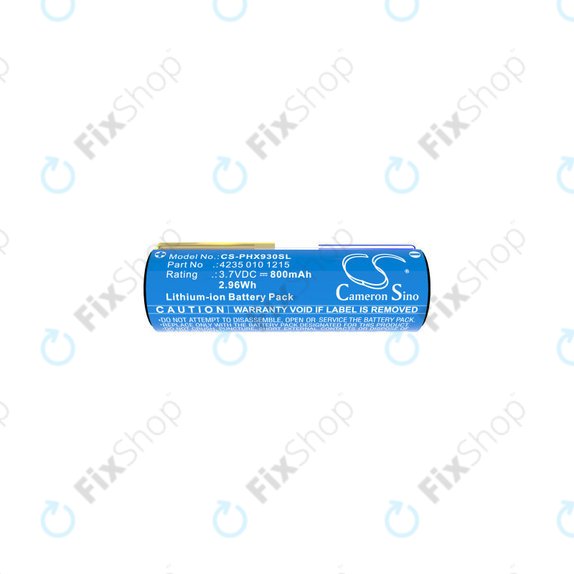 Baterija za Oral-B Genius X, Smart 6000, Philips Diamondclean, Easyclean, 800mAh, Li-Ion, 3.7V, 4235 010 13068, HQ