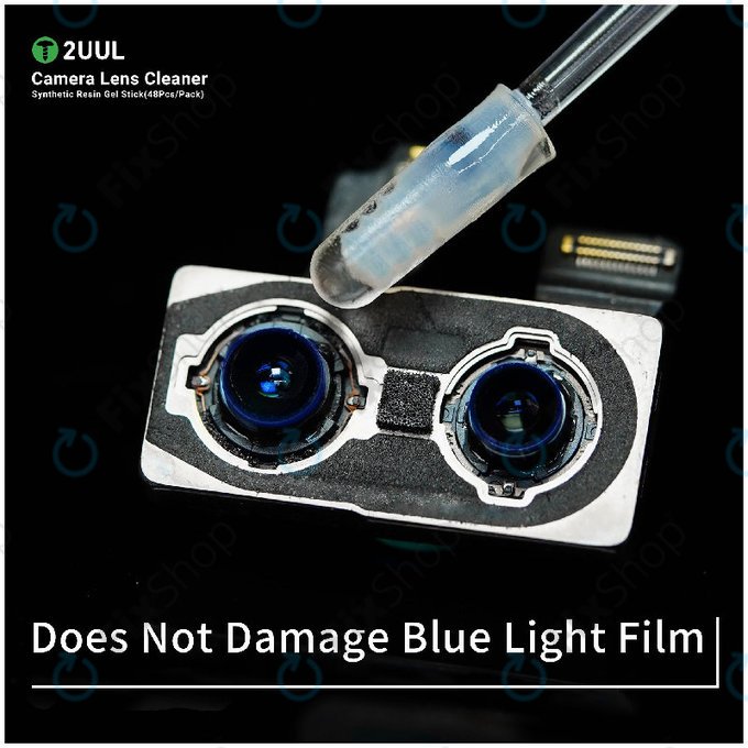 Čistilne gel palčke za leče kamer, sintetična smola, 2UUL CL21, 48 kos/pakiranje