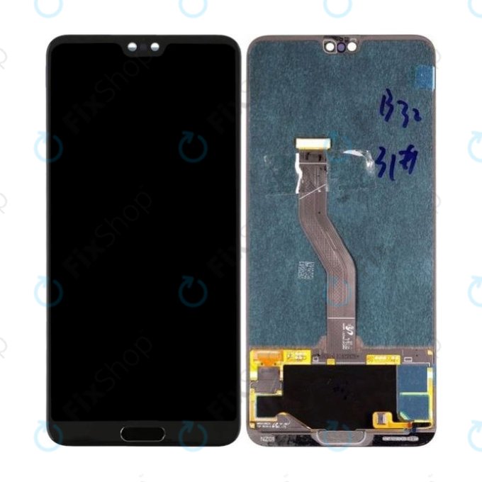 Huawei P20 Pro - LCD zaslon + steklo na dotik + gumb Domov TFT