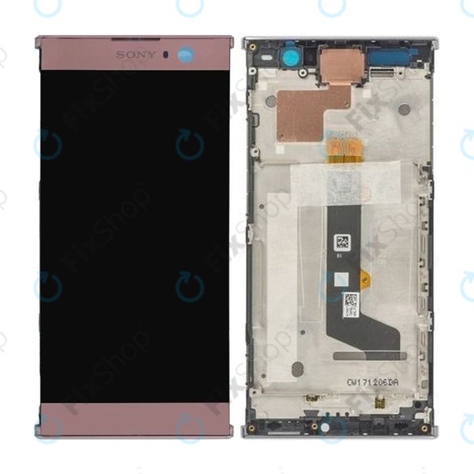 Sony Xperia XA2 H4113 - LCD zaslon + steklo na dotik + okvir (Pink) - 78PC0600040 Genuine Service Pack