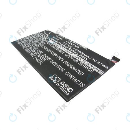 Baterija za Asus Transformer Book T100, 8150mAh, Li-Pol, 3.8V, C12N1320, HQ