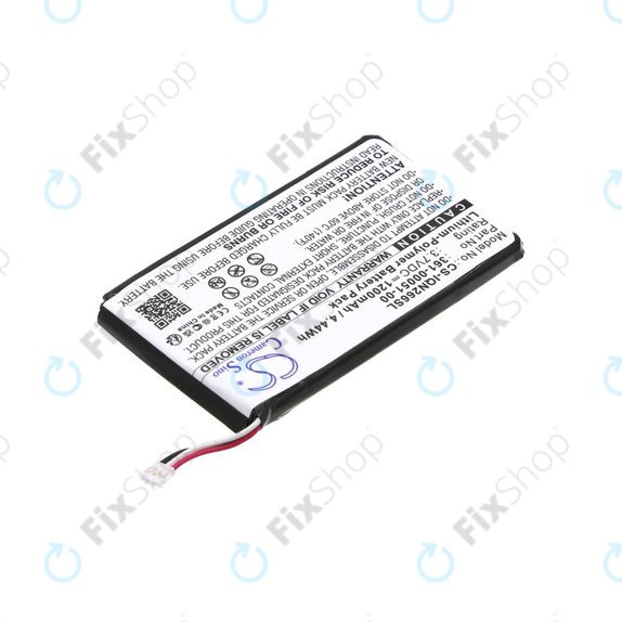 Baterija za Garmin Nüvi 2660, 1200mAh, Li-Pol, 3.7V, 361-00051-00, HQ