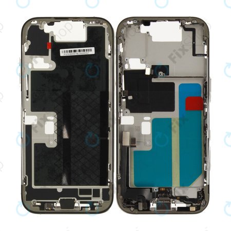 Srednji okvir z baterijo za iPhone 16 Pro | Natural Titanium | ZD076-00692 | Genuine Apple