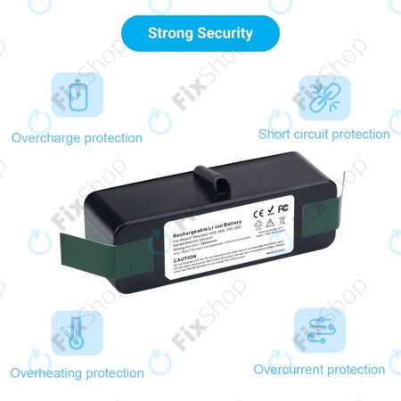 iRobot Roomba 600, 800, 900-series - Baterija 4502233, 4374392, 2130LI Li-Ion 14.8V 5800mAh