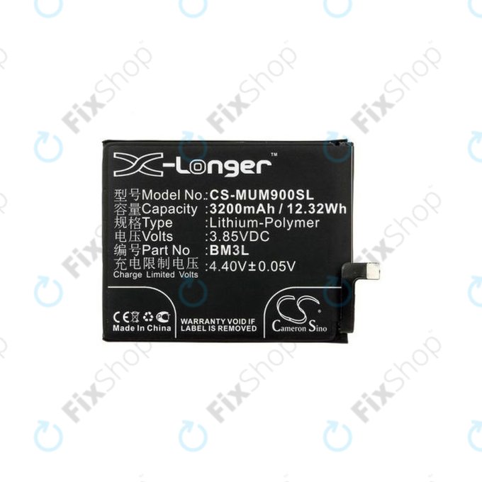 Xiaomi Mi 9 - Baterija BM3L 3200mAh HQ