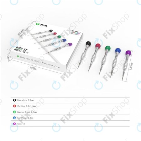 2UUL Scroo - komplet izvijačev 5v1 (nova različica)