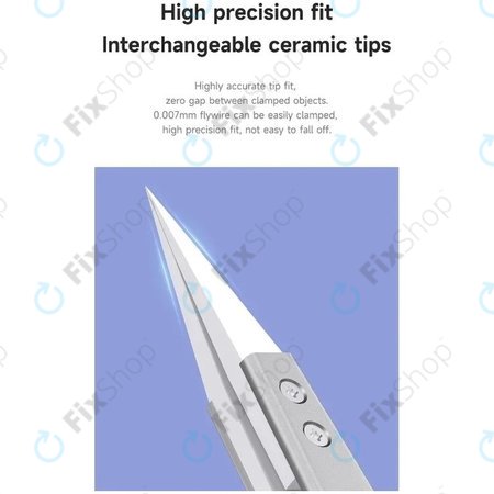 Mechanic SM-11 - Keramična pinceta odporna na vročino z ostro konico