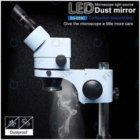 Sunshine SS-033C - Zaščitno steklo leče z LED osvetlitvijo ozadja