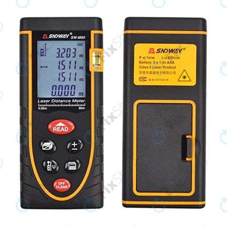 SNDWay SW-M60 - visoko natančno lasersko ravnilo (60 m)