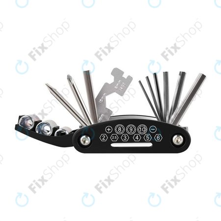 Praktični komplet za popravilo koles in skuterjev 6 v 1