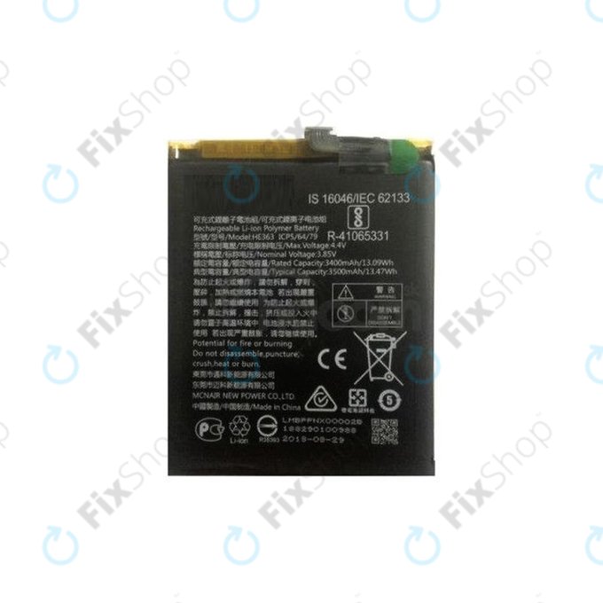 Nokia 8.1 (Nokia X7) - Baterija 20PNX0W0004, HE362, HE363 3500mAh