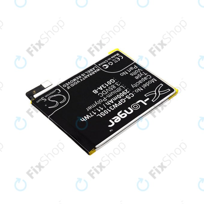 Baterija za Google Pixel 3, 2900mAh, Li-Pol, 3.85 V, G013A-B, HQ