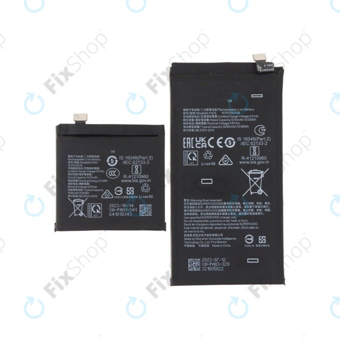 OnePlus Open - Baterija BLPA01, BLPA03 4805mAh (2 kosi)