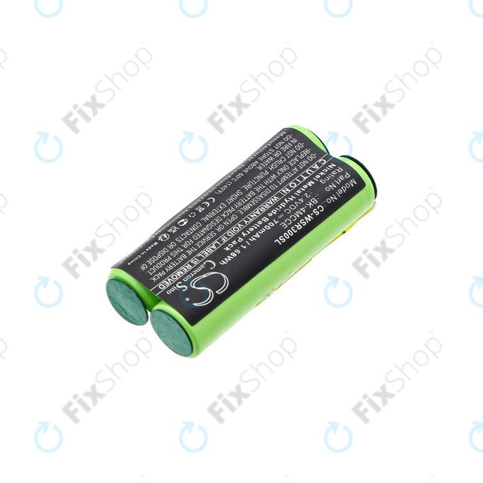 Baterija za Waterpik 900 Sonic Toothbrush, Sensonic Plus Sr-3000, 700mAh, Ni-MH, 2.4V, BK-4MCCE, HQ