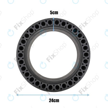 Xiaomi Mi Electric Scooter 1S, 2 M365, Essential, Pro, Pro 2 - Vzdržljiva polna pnevmatika brez zračnic (Tip 2) (Black)