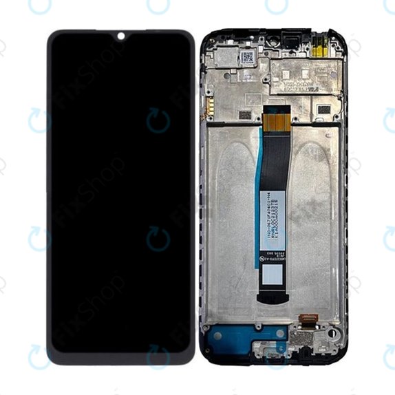 Xiaomi Redmi 10C 220333QAG 220333QBI - LCD zaslon + steklo na dotik + okvir (Graphite Gray) - 560001C3QA00 Genuine Service Pack