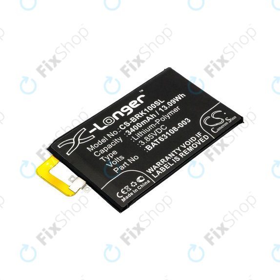 Baterija za Blackberry Keyone, 3400mAh, Li-Pol, 3.85V, BAT63108-003, HQ