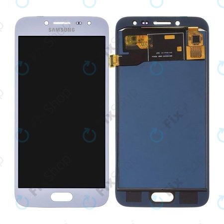 Samsung Galaxy J2 Pro J250F - LCD zaslon + steklo na dotik (Silver) - GH97-21338B, GH97-21339B, GH97-21812B Genuine Service Pack