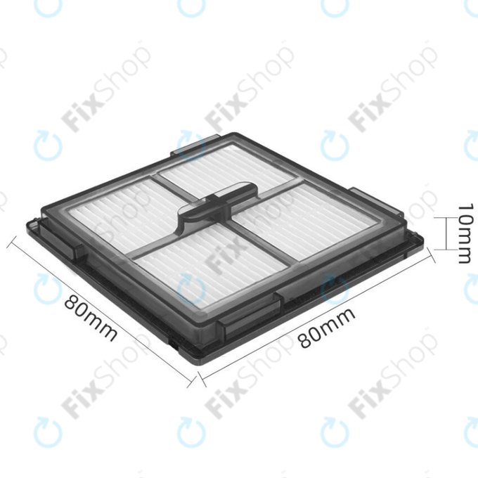 HEPA filter, 2 kos za Roborock Q10 VF, Q10 VF+, Q10 V, Q10 V+, Q10 S5, Q10 S5+
