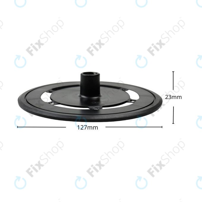 Ecovacs Deebot T-series, X-series - držalo za mop (Črna)