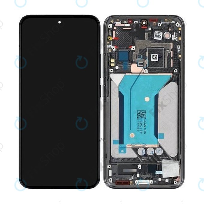 Xiaomi 14 23127PN0CC - LCD zaslon + steklo na dotik + okvir (Black) - 56000400N300 Genuine Service Pack