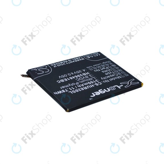 Baterija za Huawei Ascend Y6 2, Honor 5a, Huawei G7 Plus, 3100mAh, Li-Pol, 3.8V, HB396481EBC, HQ