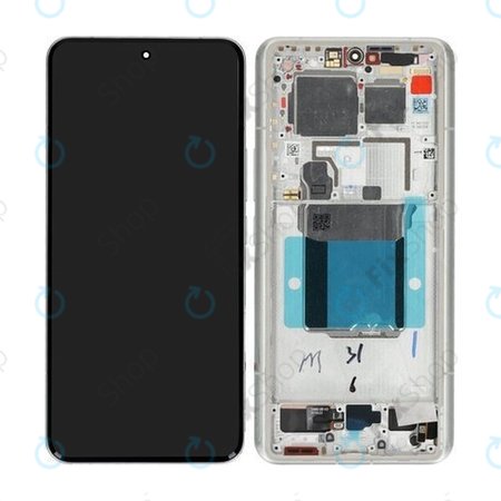 Xiaomi 14 Ultra - LCD zaslon + steklo na dotik + okvir (White) - 56000600N100 Genuine Service Pack