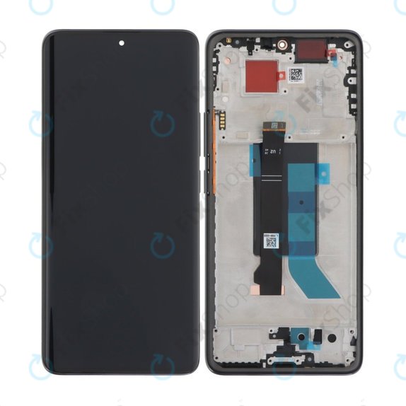 Xiaomi Redmi Note 14 Pro 5G 24090RA29G - LCD zaslon + steklo na dotik + okvir (Midnight Black) OLED