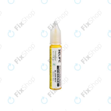 Relife RL-901Y - UV utrjujoča spajkalna maska - 10ml (Rumena)
