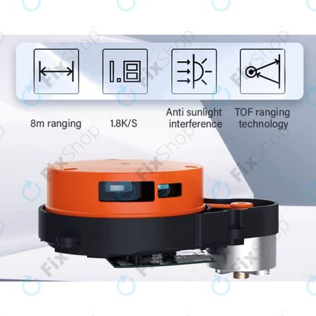 Xiaomi Roborock S4 Max, S5, S5 Max, S6, S6 MaxV, S6 Pure, S7, Mijia 1S - Laserski senzor razdalje