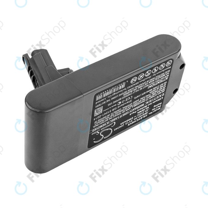 Dyson V10 - Baterija 969352-02, SV12, 206340 Li-Ion 25.2V 2500mAh HQ