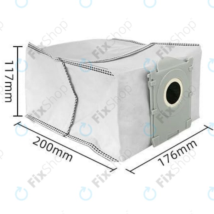 Vrečka za sesalnik, 4 kos za Ecovacs Deebot T30c, T50-series, T80-series, X8-series, X9 Pro-series
