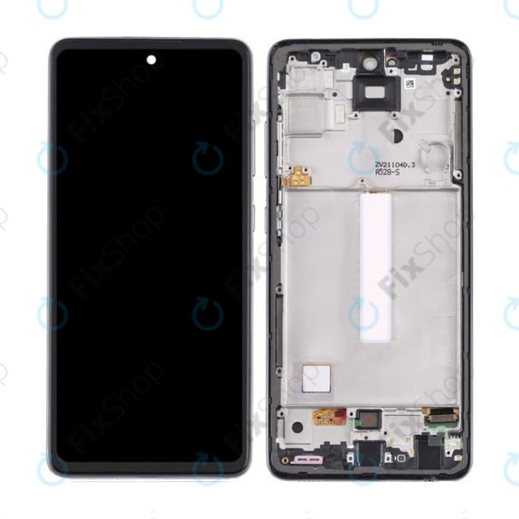 Samsung Galaxy A52 5G A526B, A52s 5G A528B - LCD zaslon + steklo na dotik + okvir (Awesome Black) OLED
