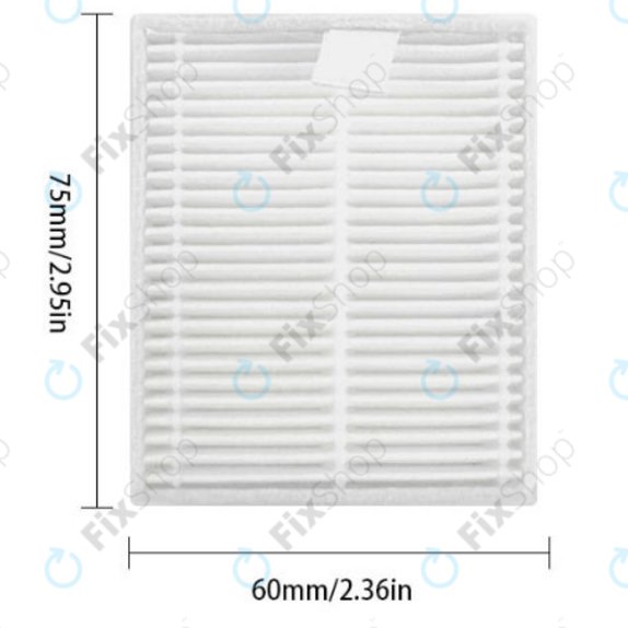 Filter za prah, 2 kos za Xiaomi Roborock Q7 M5, Q7 M5+, Q7 L5, Q7 L5+