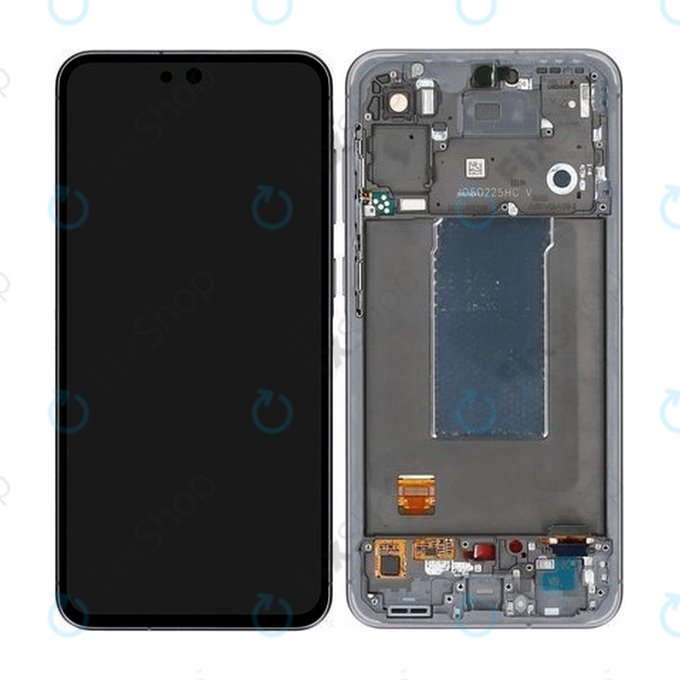 Samsung Galaxy A56 A566E - LCD zaslon + steklo na dotik + okvir (Awesome Graphite) - GH82-36829A Genuine Service Pack