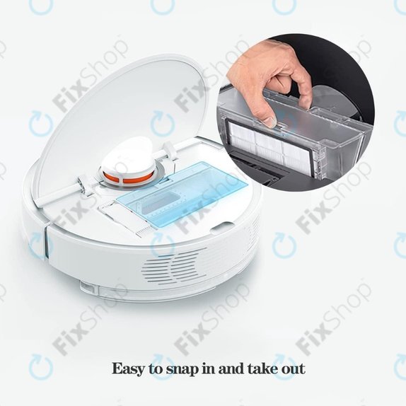 Xiaomi Roborock S5, S5 Max, S6, S6 MaxV, S6 Pure, E4, E5, Mijia 1S, Mi Robot Vacuum Mop 1S, Xiaowa E2, E3, Lite C10 - HEPA filter (2 kosa)