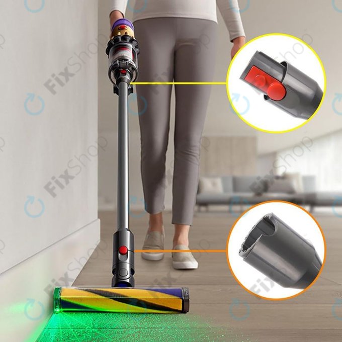 Dyson V12 - Sesalna palica (Srebrna)