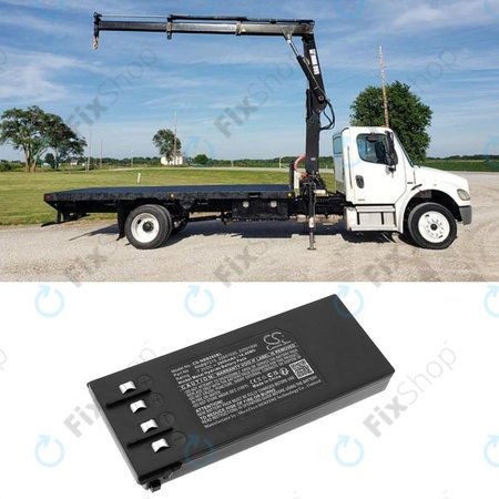 Baterija za Hiab 077 Hiduo, 088CL, 095, 2000mAh, Ni-MH, 7.2V, RNBB7215, 2.250.1000, HQ