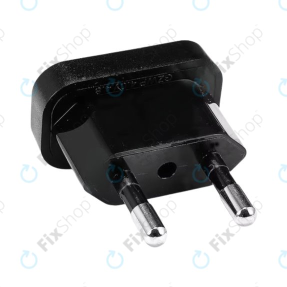 220V Napajalni adapter iz US v EU (Črni)