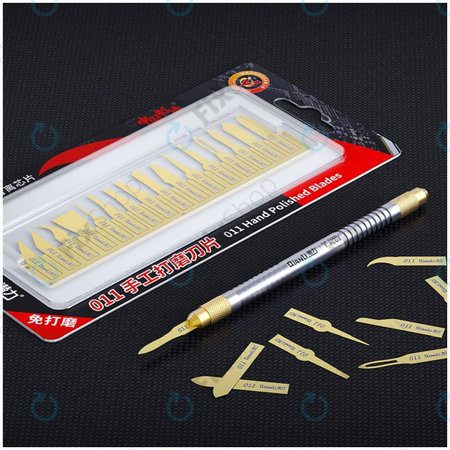 QianLi ToolPlus 011 - Ročno polirana rezila z ročajem 16 v 1