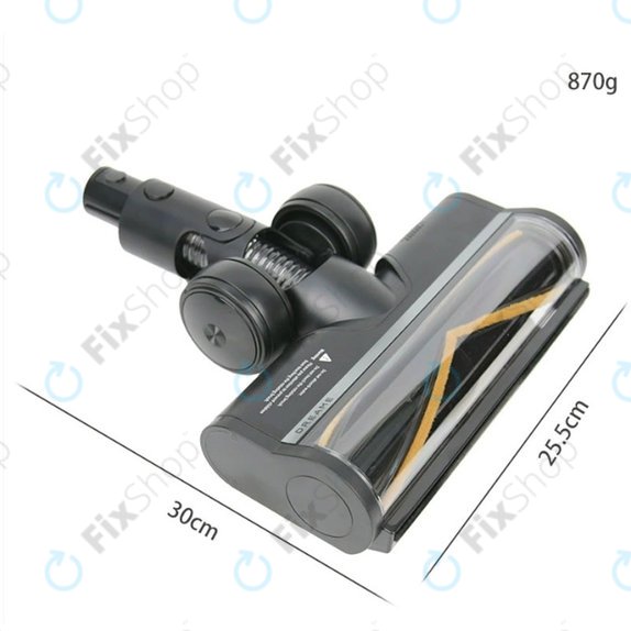 Talna glava z valjasto krtačo, Črna za Xiaomi Dreame R10, R20, R30, T20, T30